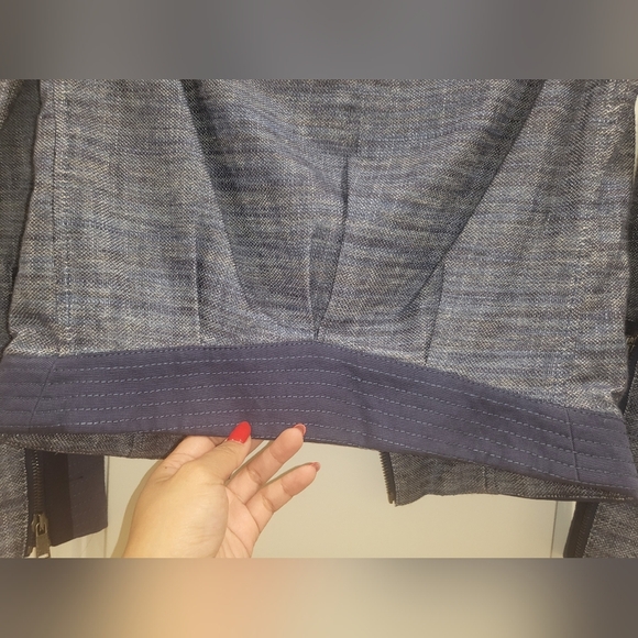 5. NWT 7 FOR ALL MANKIND MARL BOMBER SIZE XS - Picture 11 of 12